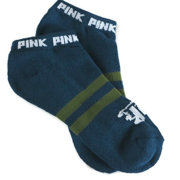 No/Low Show Cushion Terry Socks BY VS Pink - Picture 3 of 4